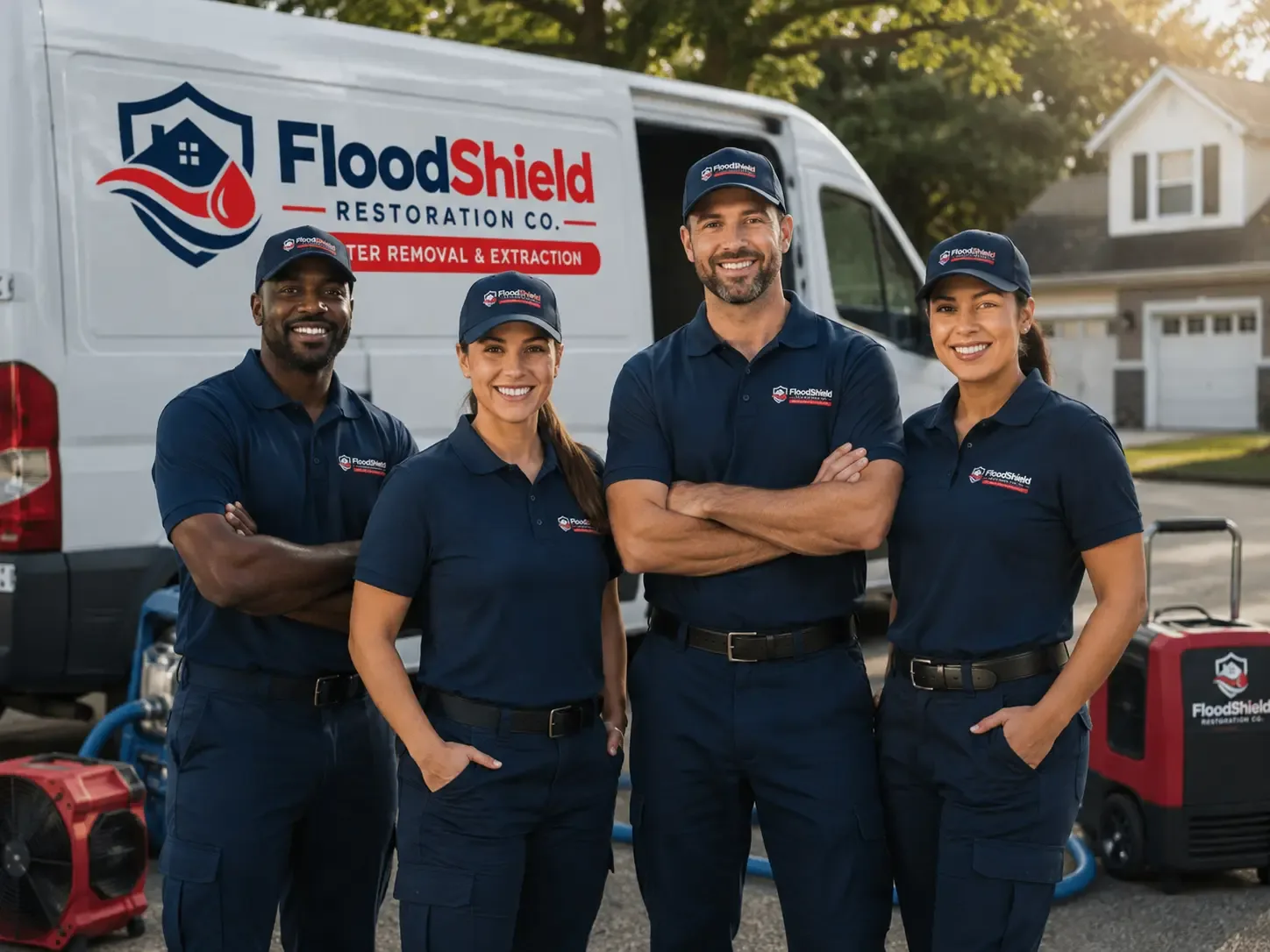 Flood Damage Restoration company in Blue River, WI